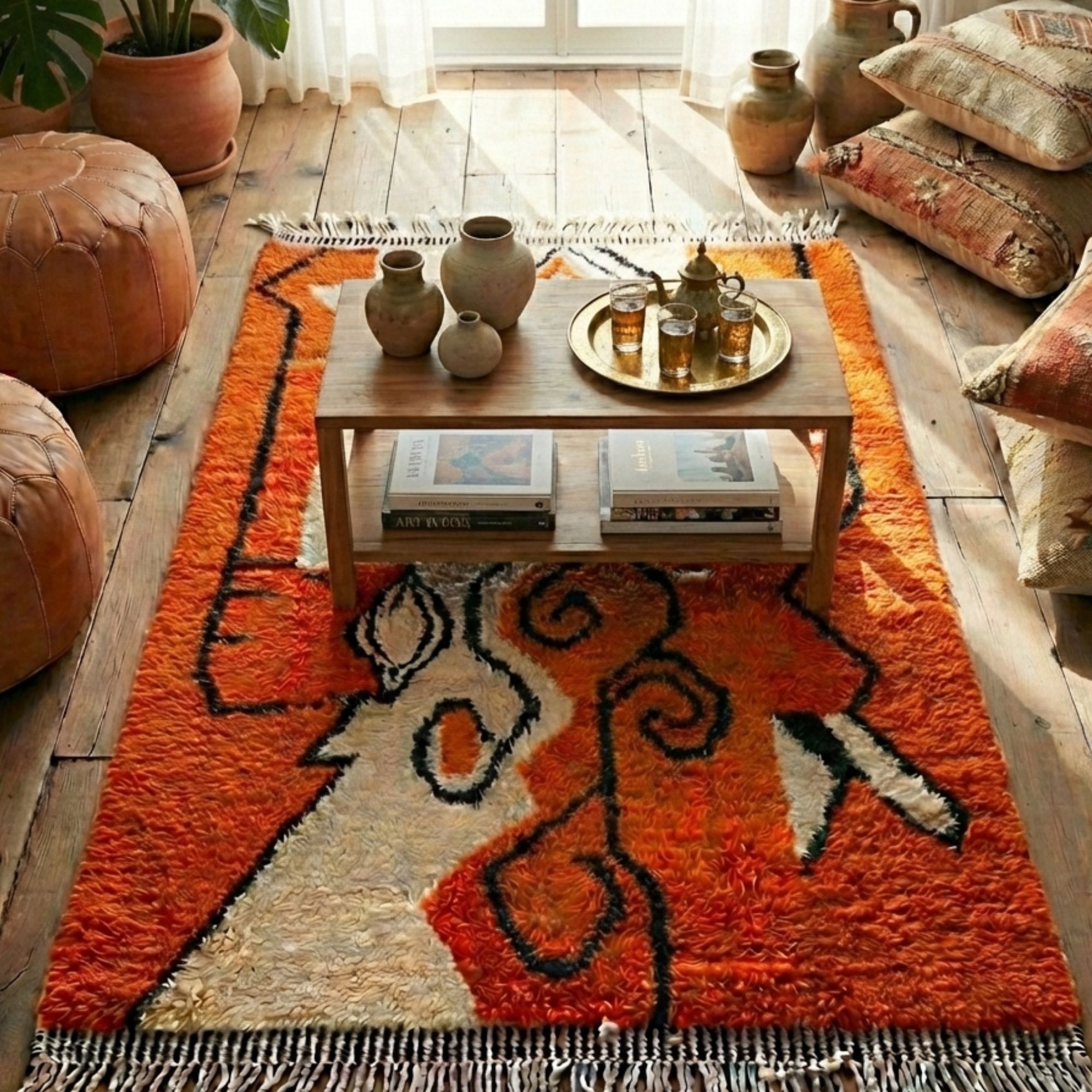 Beni Ourain Moroccan — Authentic Moroccan Beni Ourain Rug